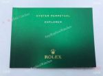 Original Replica Rolex EXPLORER Instruction Manual with Card